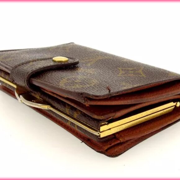 Louis Vuitton Wallet Purse Coin purse Monogram Brown Woman Authentic Used Y517 - Picture 3 of 5